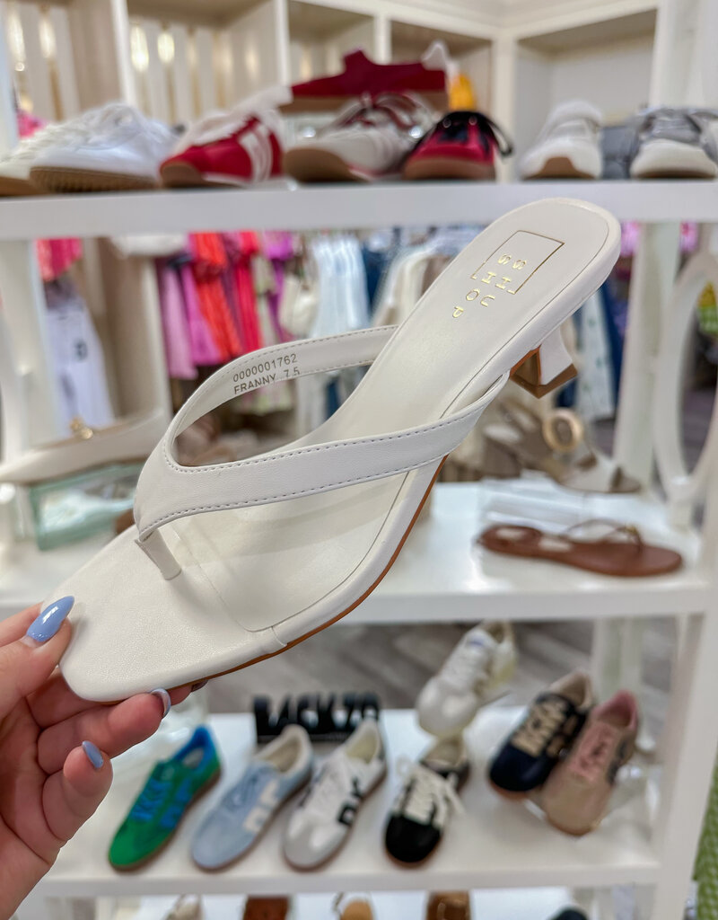 J.HOFFMAN'S Franny Sandal- Bone