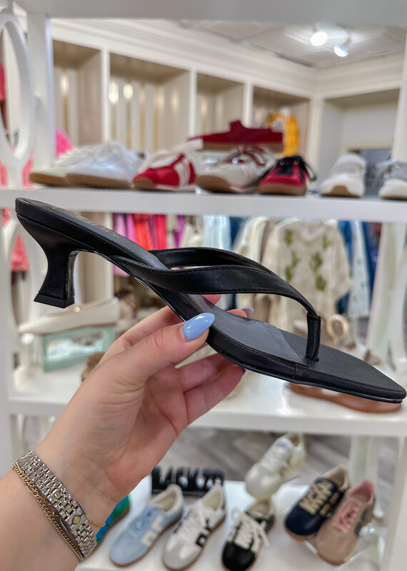 J.HOFFMAN'S Franny Sandal- Black