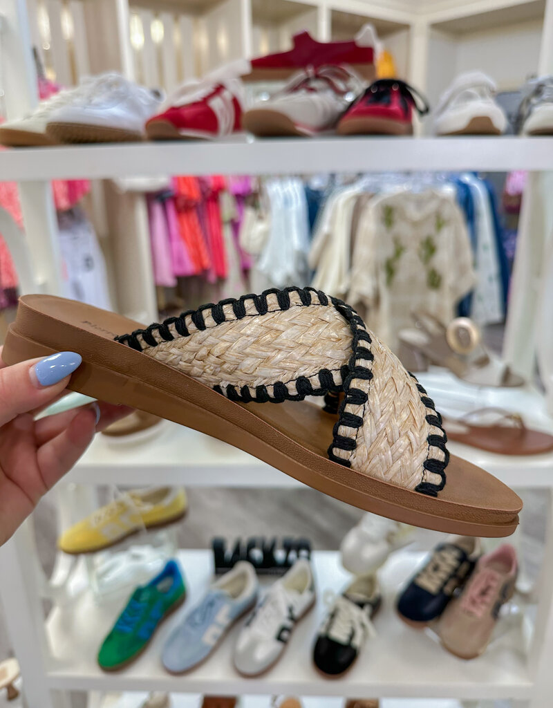 J.HOFFMAN'S Caliso Sandal- Natural