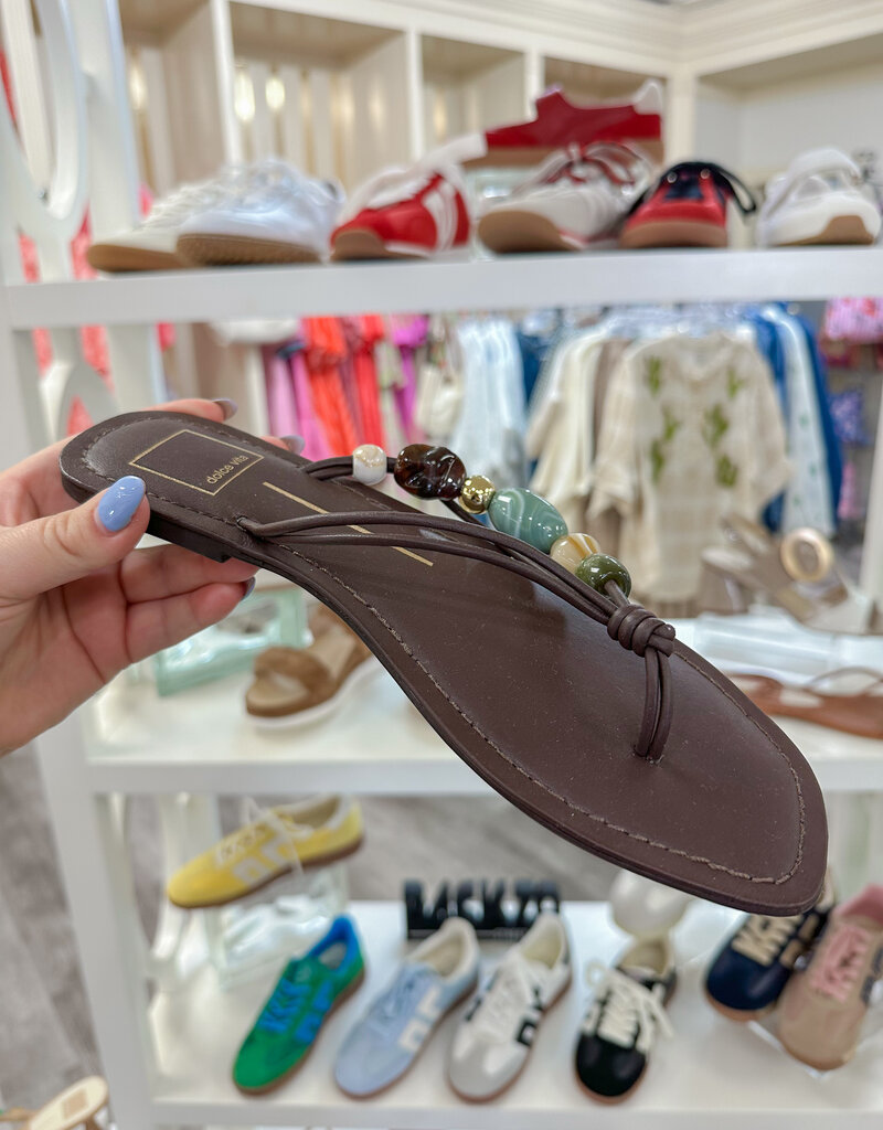 J.HOFFMAN'S Cely Sandal- Dark Brown