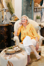 J.HOFFMAN'S Burts Of Sunshine Top- Yellow