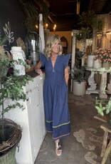 J.HOFFMAN'S Madeline Dress- Deep Cobalt