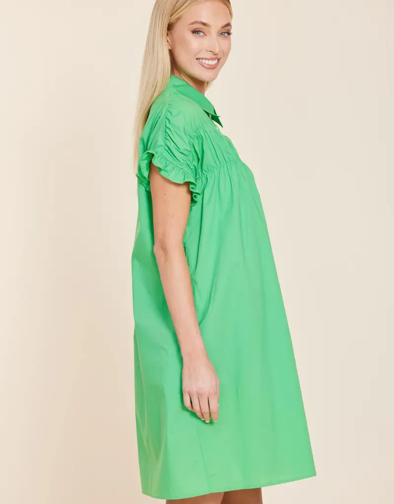 J.HOFFMAN'S Main Character Dress- Green