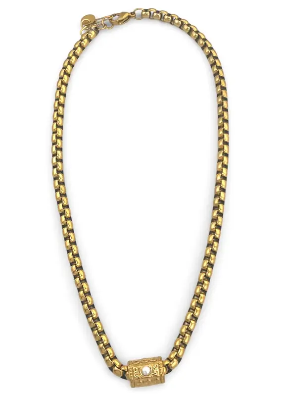 J.HOFFMAN'S Rue Necklace- White