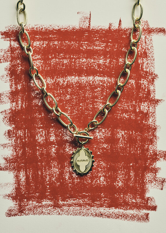 KENDRA SCOTT Mama Chain Link Necklace