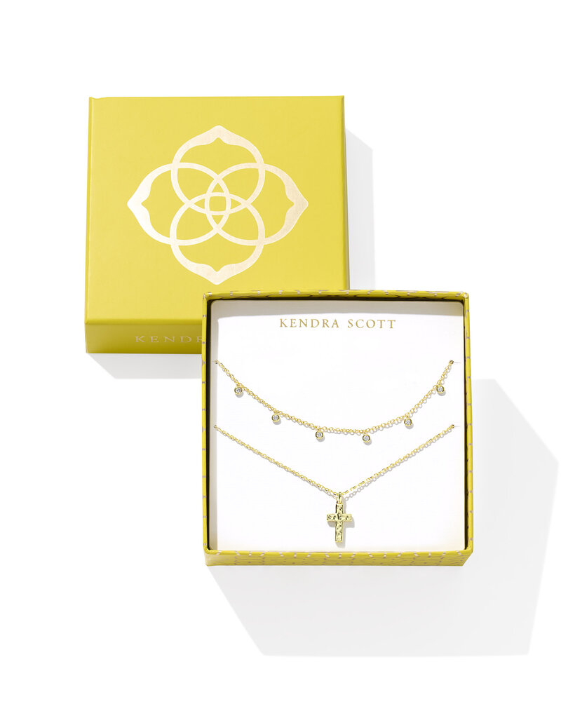 KENDRA SCOTT Amelia Cross Necklace Gift Set