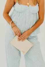 J.HOFFMAN'S Veda Crossbody Bag- Cream