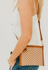 J.HOFFMAN'S Veda Crossbody Bag- Brown