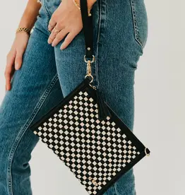 J.HOFFMAN'S Veda Crossbody Bag- Black