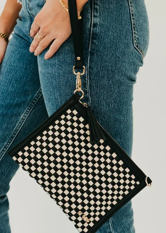 J.HOFFMAN'S Veda Crossbody Bag- Black