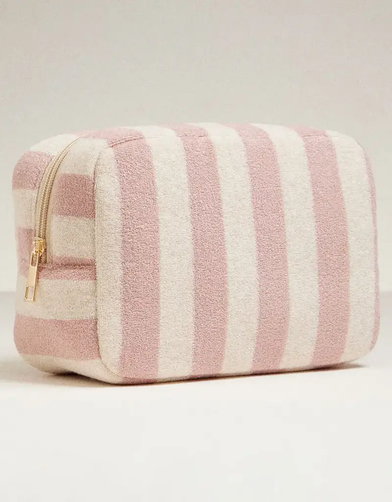 J.HOFFMAN'S Terrycloth Pouch- Pink