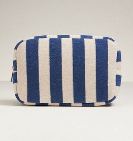 J.HOFFMAN'S Terrycloth Pouch- Navy