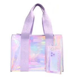 J.HOFFMAN'S Jelly Tote Bag-  Soap Bubble