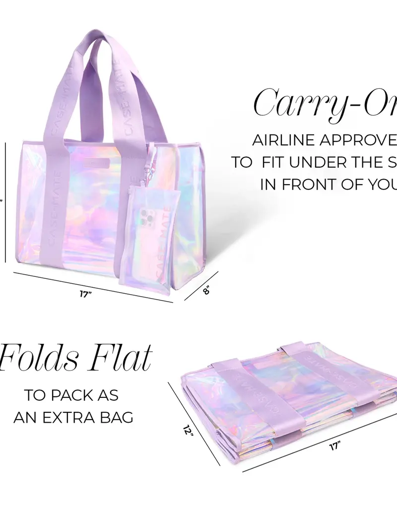 J.HOFFMAN'S Jelly Tote Bag-  Soap Bubble