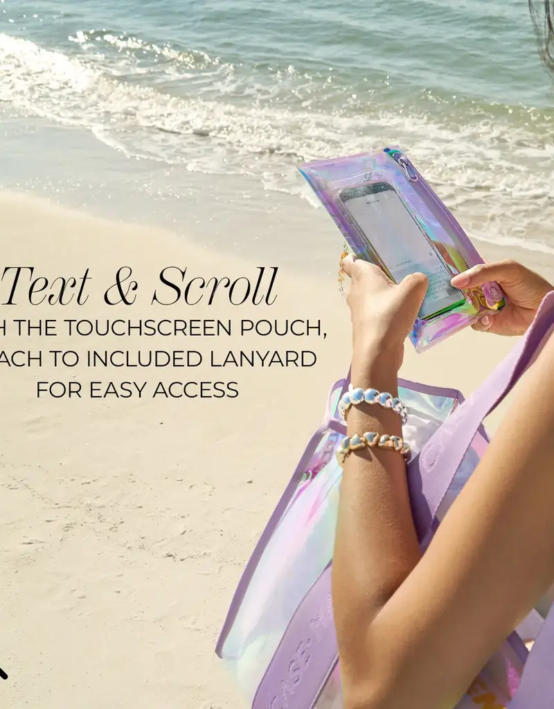 J.HOFFMAN'S Jelly Tote Bag-  Soap Bubble