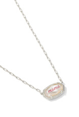 KENDRA SCOTT Elisa Mama Script Necklace