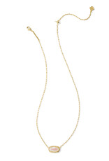 KENDRA SCOTT Elisa Mama Script Necklace