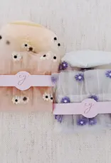 J.HOFFMAN'S Sheer Socks Set of 2- Mini Daisy