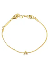 J.HOFFMAN'S Dainty Initial Bracelet