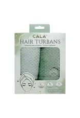 J.HOFFMAN'S Hair Turban Set of 2- Sage