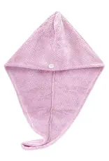 J.HOFFMAN'S Hair Turban Set of 2- Pink