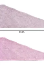 J.HOFFMAN'S Hair Turban Set of 2- Pink