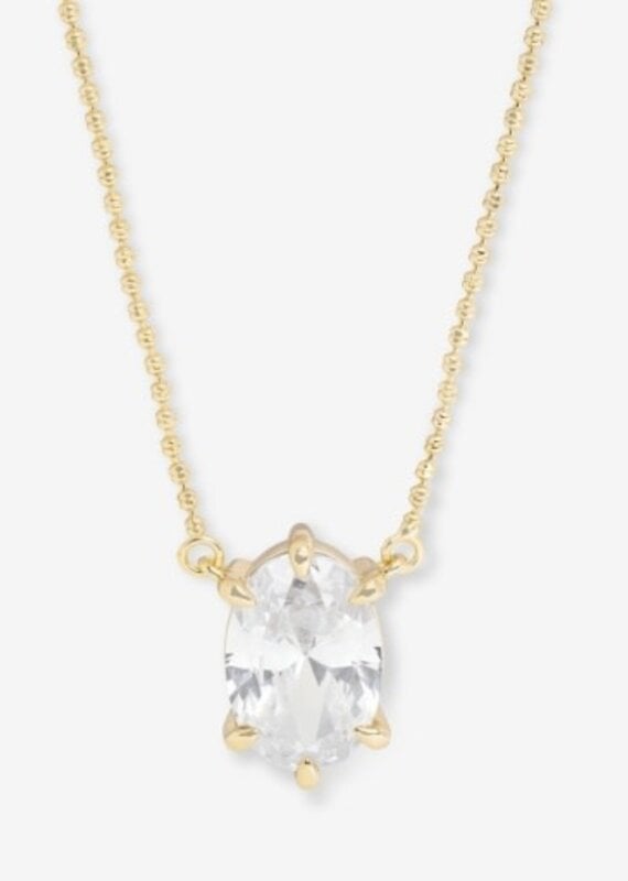 J.HOFFMAN'S She's On Point Necklace