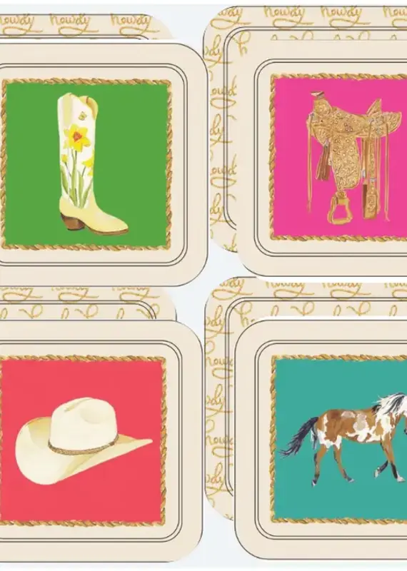 J.HOFFMAN'S Cowgirl Coasters