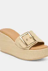 J.HOFFMAN'S Jilian Platform- Natural Raffia