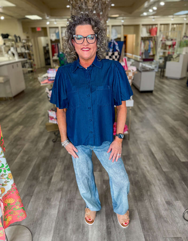 J.HOFFMAN'S Sunday Blues Top