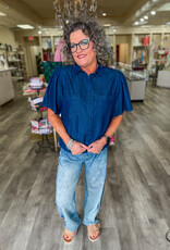 J.HOFFMAN'S Sunday Blues Top