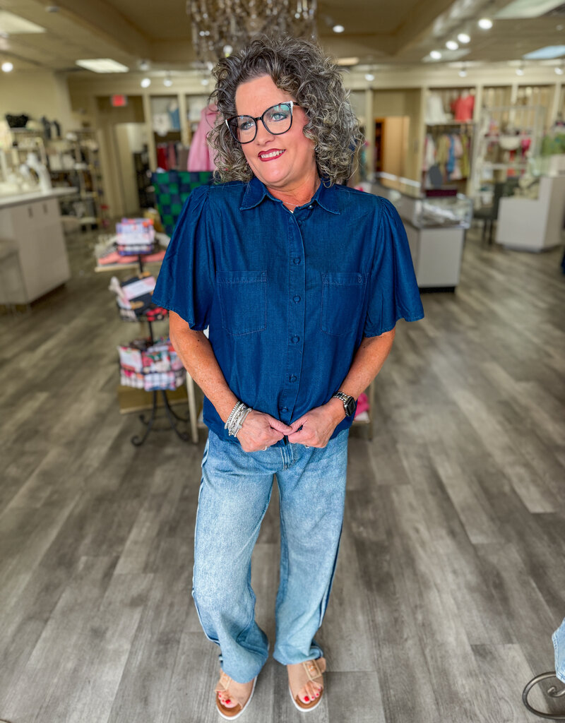 J.HOFFMAN'S Sunday Blues Top