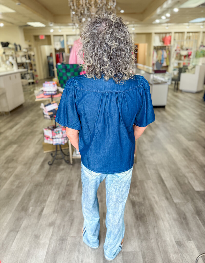 J.HOFFMAN'S Sunday Blues Top