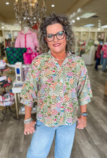 J.HOFFMAN'S Feelings Top- Sage