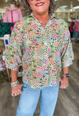 J.HOFFMAN'S Feelings Top- Sage