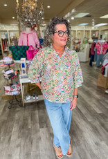 J.HOFFMAN'S Feelings Top- Sage