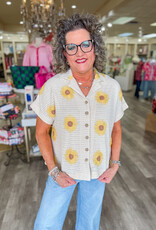 J.HOFFMAN'S Sunflower Shacket