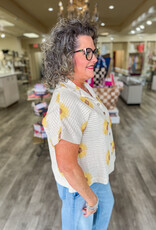 J.HOFFMAN'S Sunflower Shacket