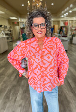 J.HOFFMAN'S Zig Zap Top- Lavender