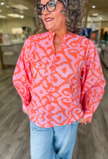 J.HOFFMAN'S Zig Zap Top- Lavender