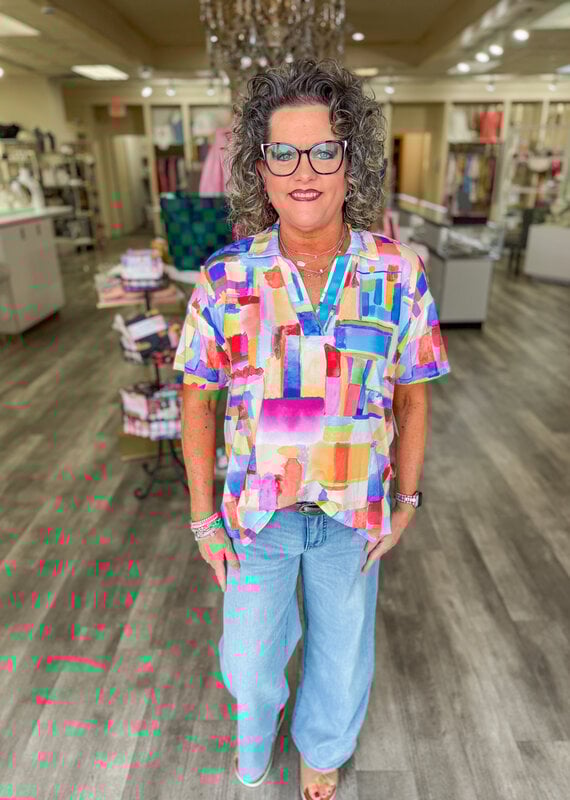 J.HOFFMAN'S Weekend Ready Top