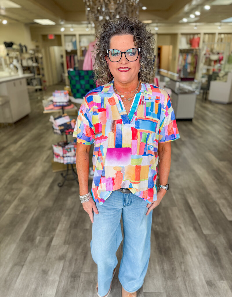 J.HOFFMAN'S Weekend Ready Top