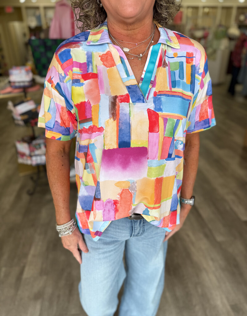 J.HOFFMAN'S Weekend Ready Top