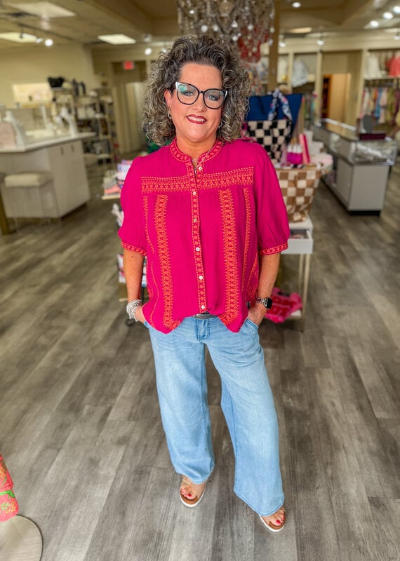 J.HOFFMAN'S Heavenly Top- Raspberry