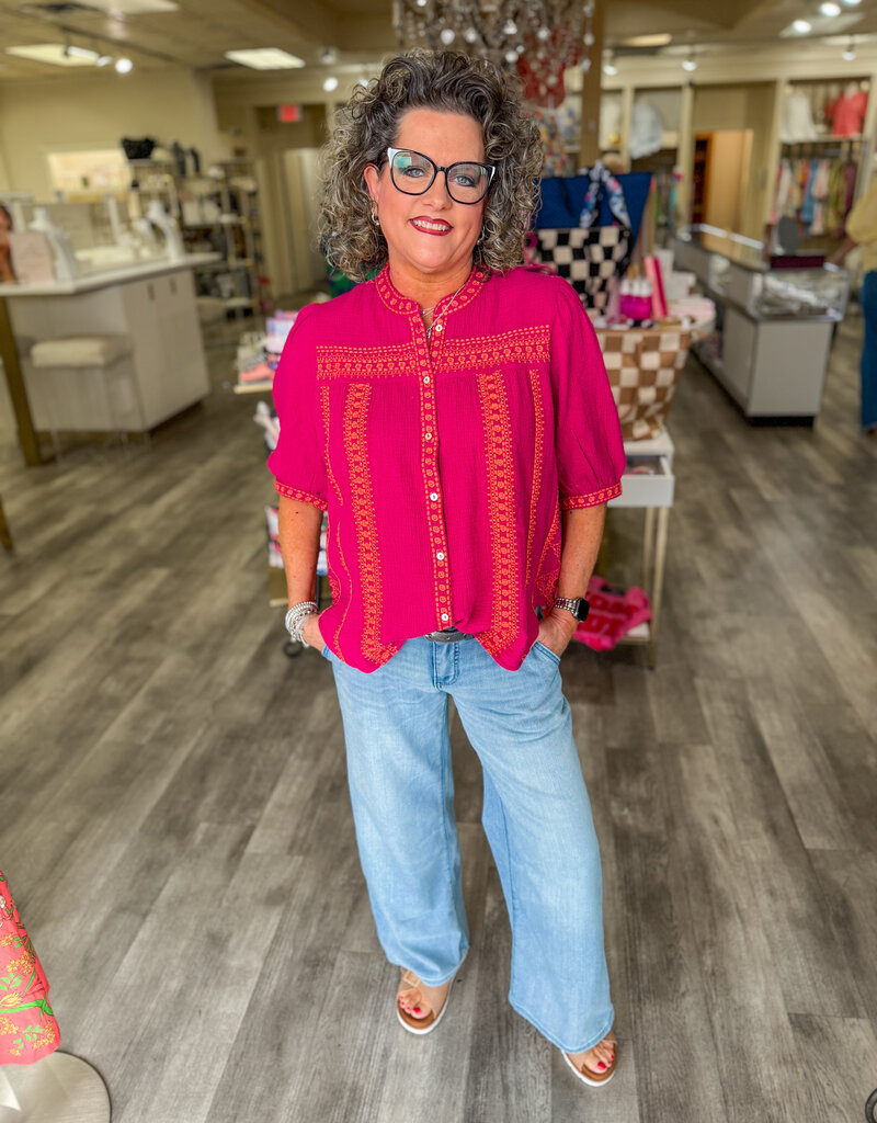 J.HOFFMAN'S Heavenly Top- Raspberry