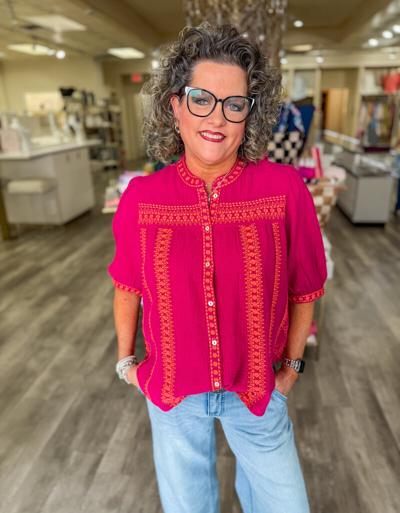 J.HOFFMAN'S Heavenly Top- Raspberry