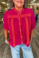 J.HOFFMAN'S Heavenly Top- Raspberry