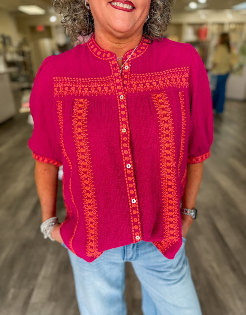 J.HOFFMAN'S Heavenly Top- Raspberry