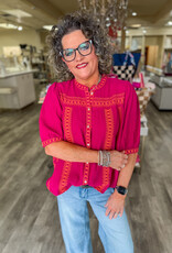 J.HOFFMAN'S Heavenly Top- Raspberry