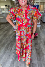 J.HOFFMAN'S Weekend Energy Dress- Pink